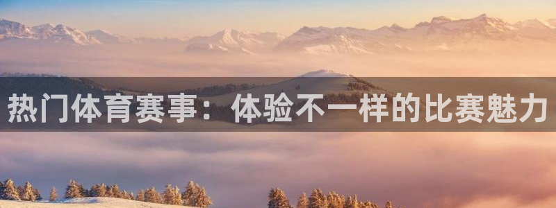 9255tv直播nba在线观看：热门体育赛事：体验不一样的比赛魅力
